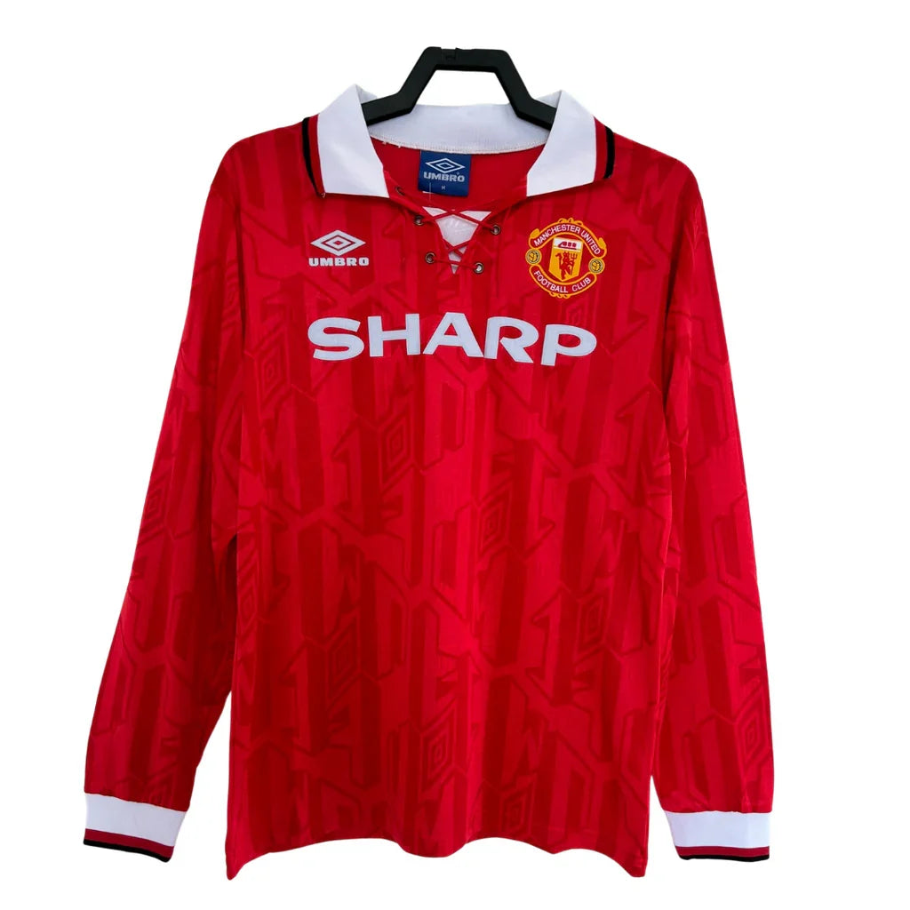 Manchester United 1993/94 Long Sleeve Home Shirt