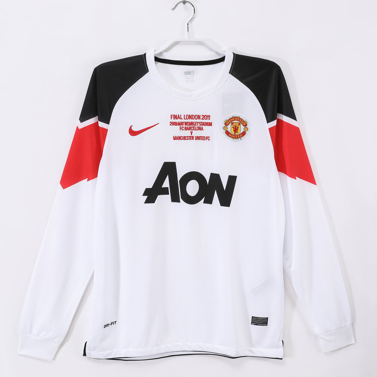 Manchester United 2010/11 Long Sleeve Away Shirt