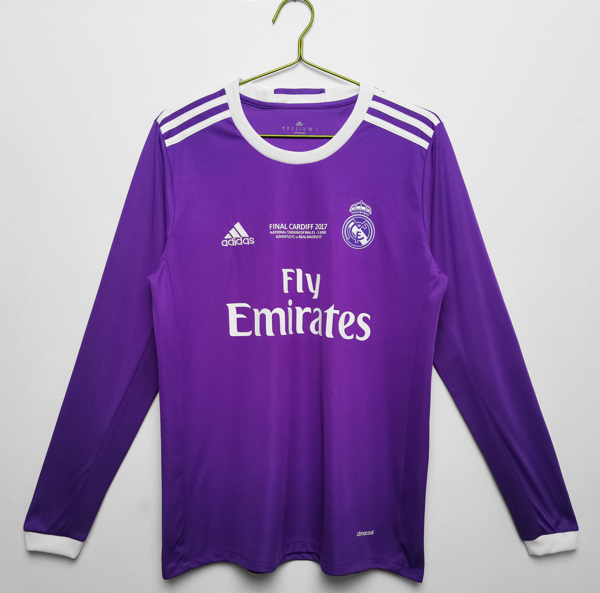 Real Madrid 2016/17 Long Sleeve Away Shirt