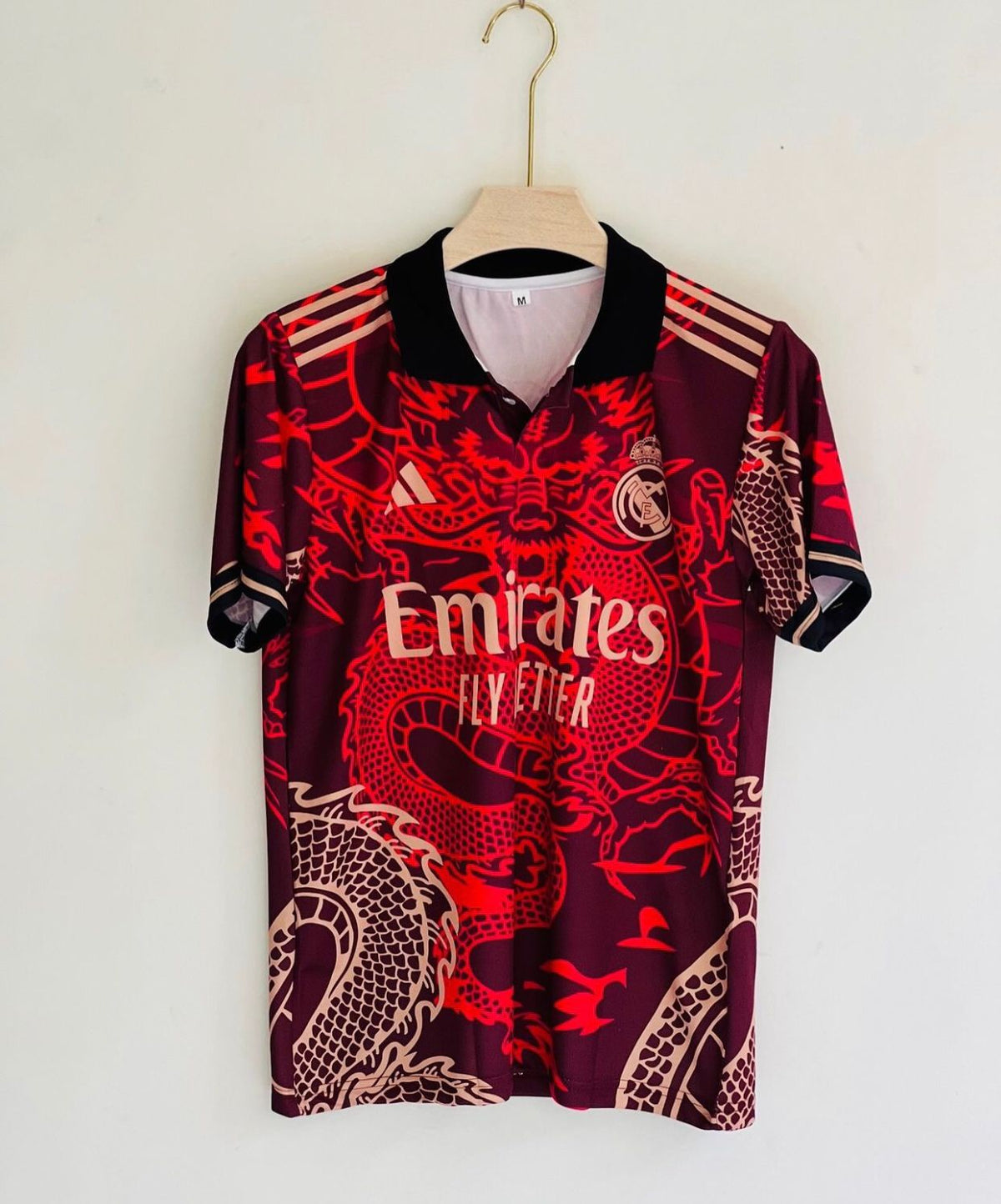 Real Madrid Red Dragon Shirt
