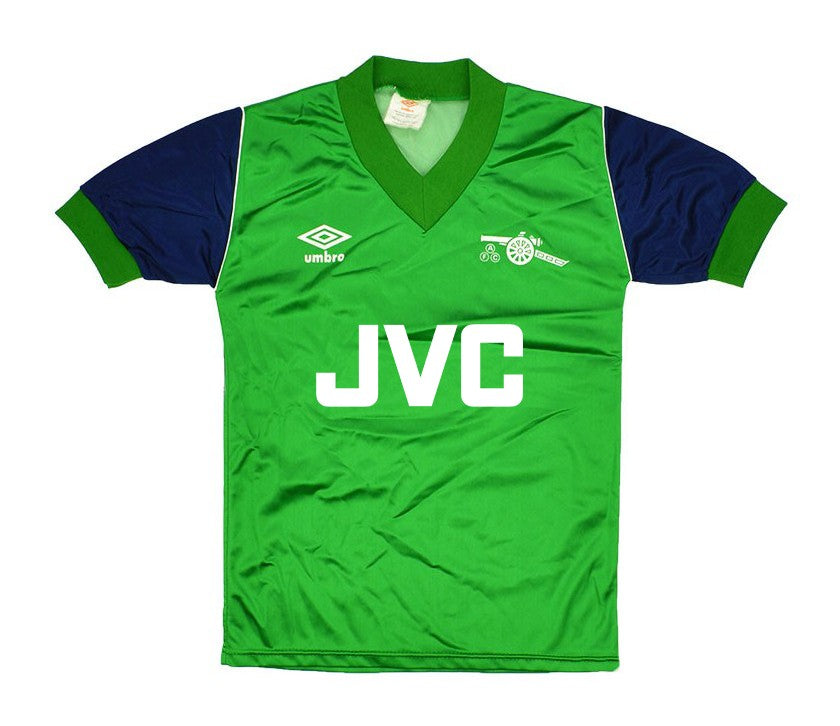 Arsenal 1982/83 Green Away Shirt