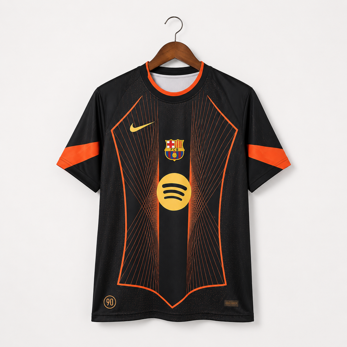 Barcelona Special Edition Shirt (Black and Orange)