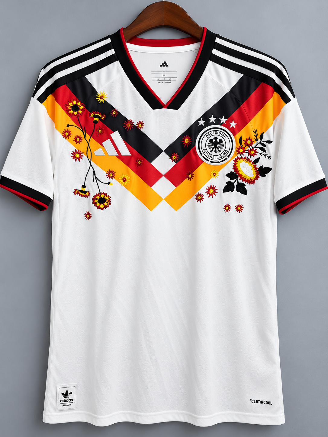 Germany 2026 Home Shirt (Floral Embroidery)