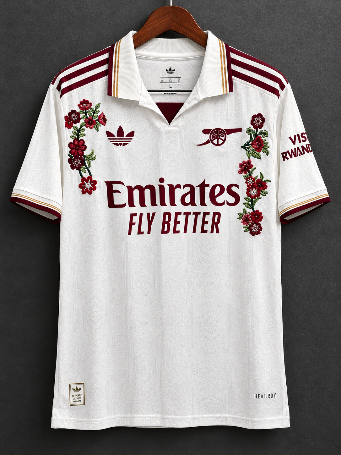 Arsenal 2025/26 Away Shirt (Floral Embroidery)