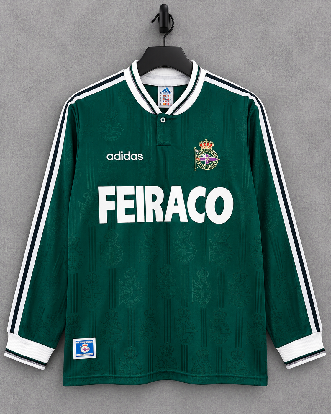 Deportivo La Coruña Long Sleeve 1999/00 Away Shirt