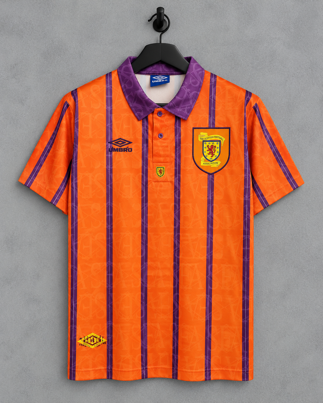 Scotland 1993/95 Red Away Shirt