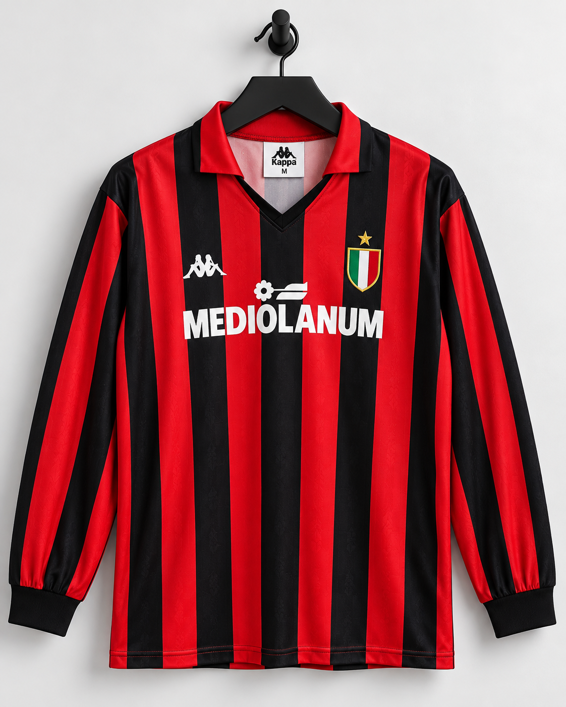 AC Milan 1988/89 Long Sleeve Home Shirt