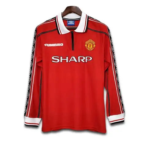 Manchester United 1998/99 Long Sleeve Home Shirt