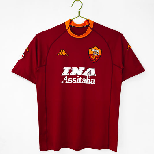 Roma 2001/02 Home Shirt