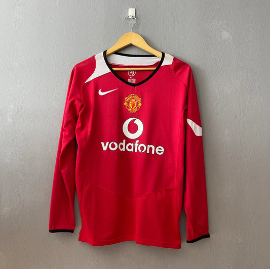 Manchester United 2005/06 Long Sleeve Home Shirt