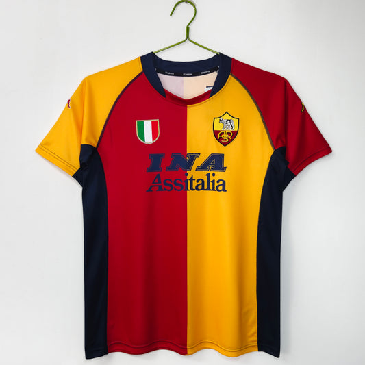 Roma 2000/01 Home Shirt