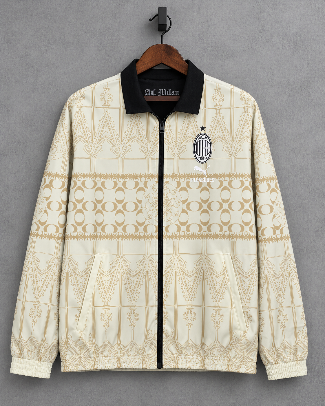 AC Milan x Pleasures Reversible Windbreaker