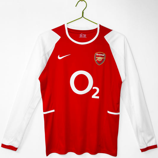 Arsenal 2002/04 Long Sleeve Home Shirt