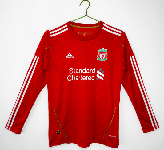 Liverpool 2010/12 Long Sleeve Home Shirt