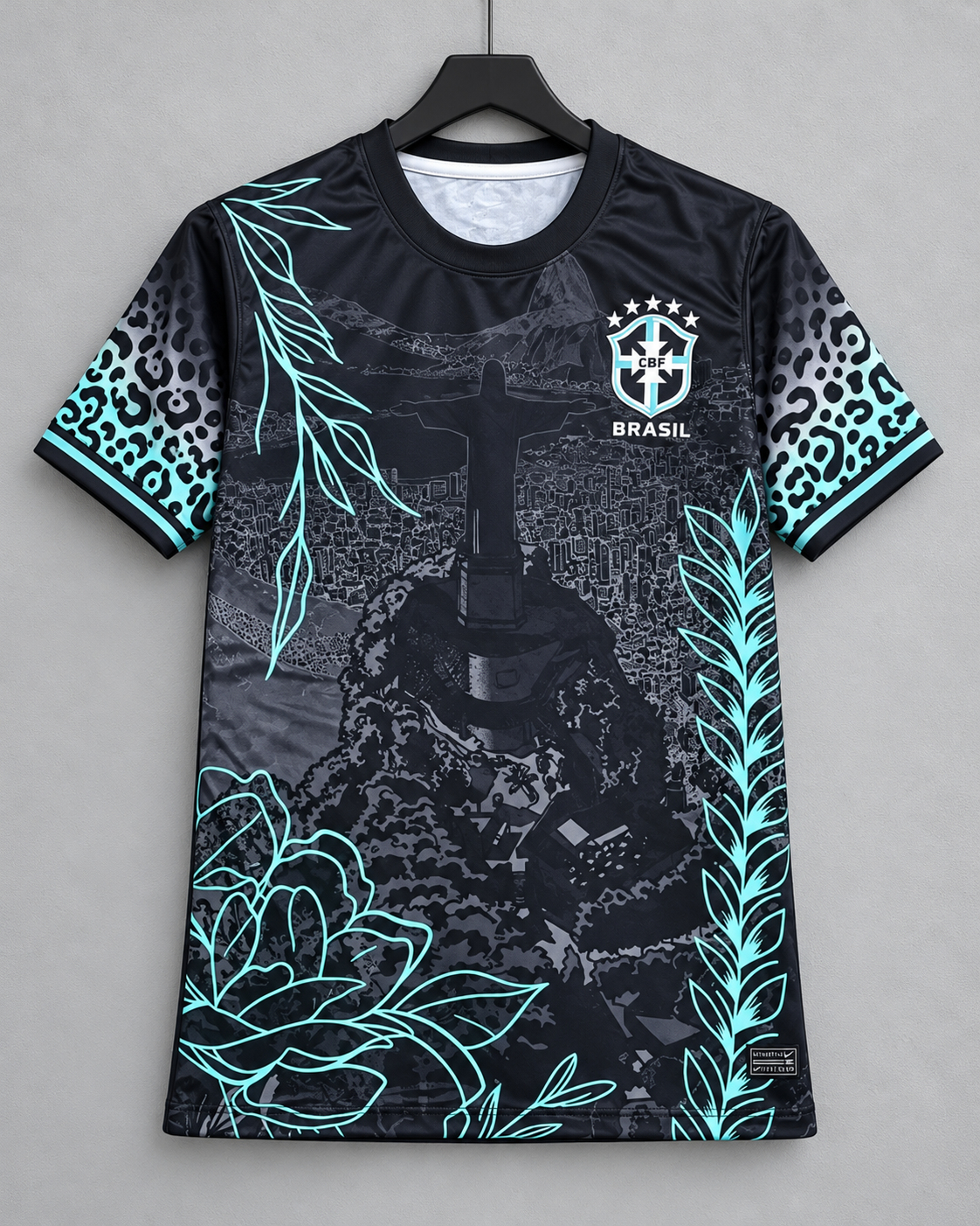 Brazil Christ The Redeemer Shirt (Blue)