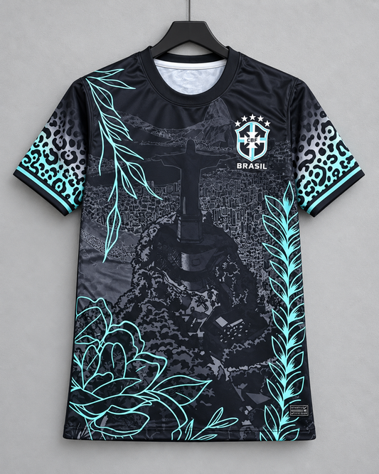 Brazil Christ The Redeemer Shirt (Blue)