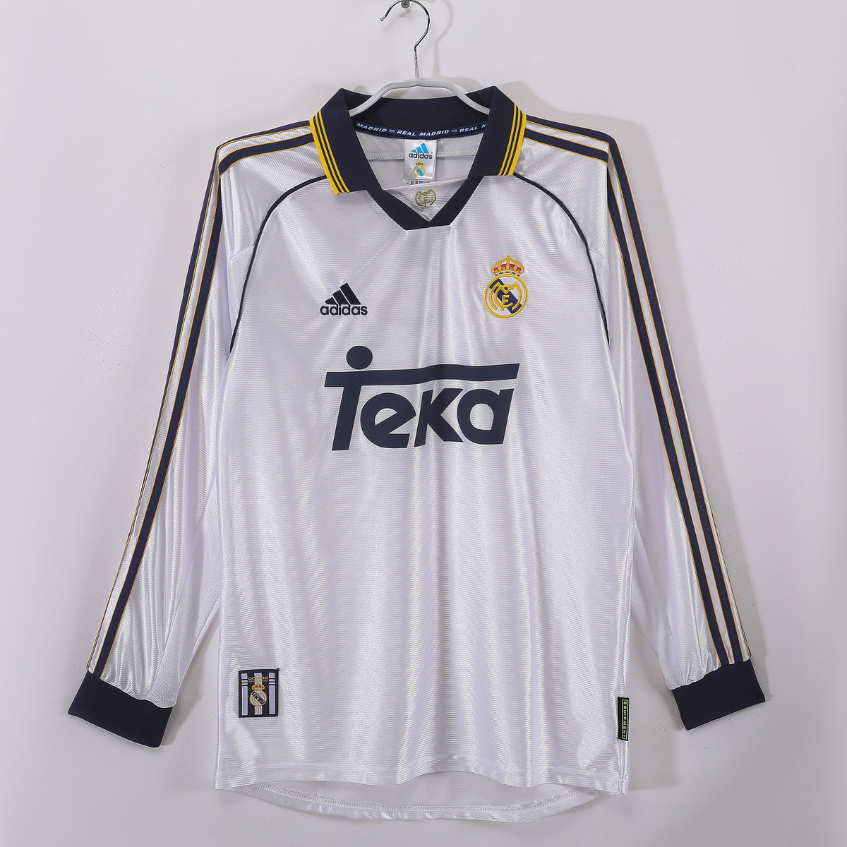 Real Madrid 1999/00 Long Sleeve Home Shirt