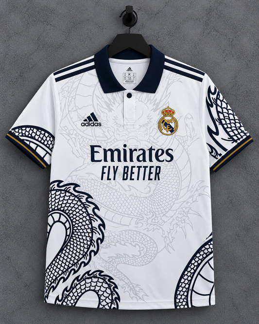 Real Madrid Dragon Shirt (White)