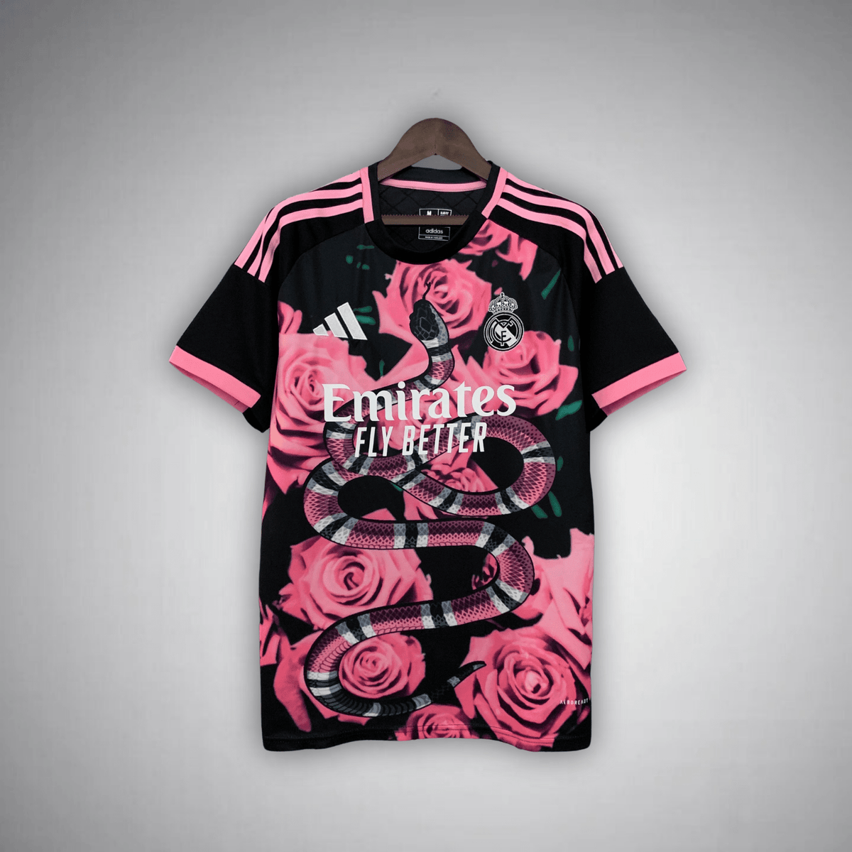Real Madrid Snake Shirt Pink