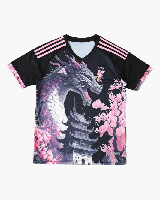 Japan Dragon Shirt Pink
