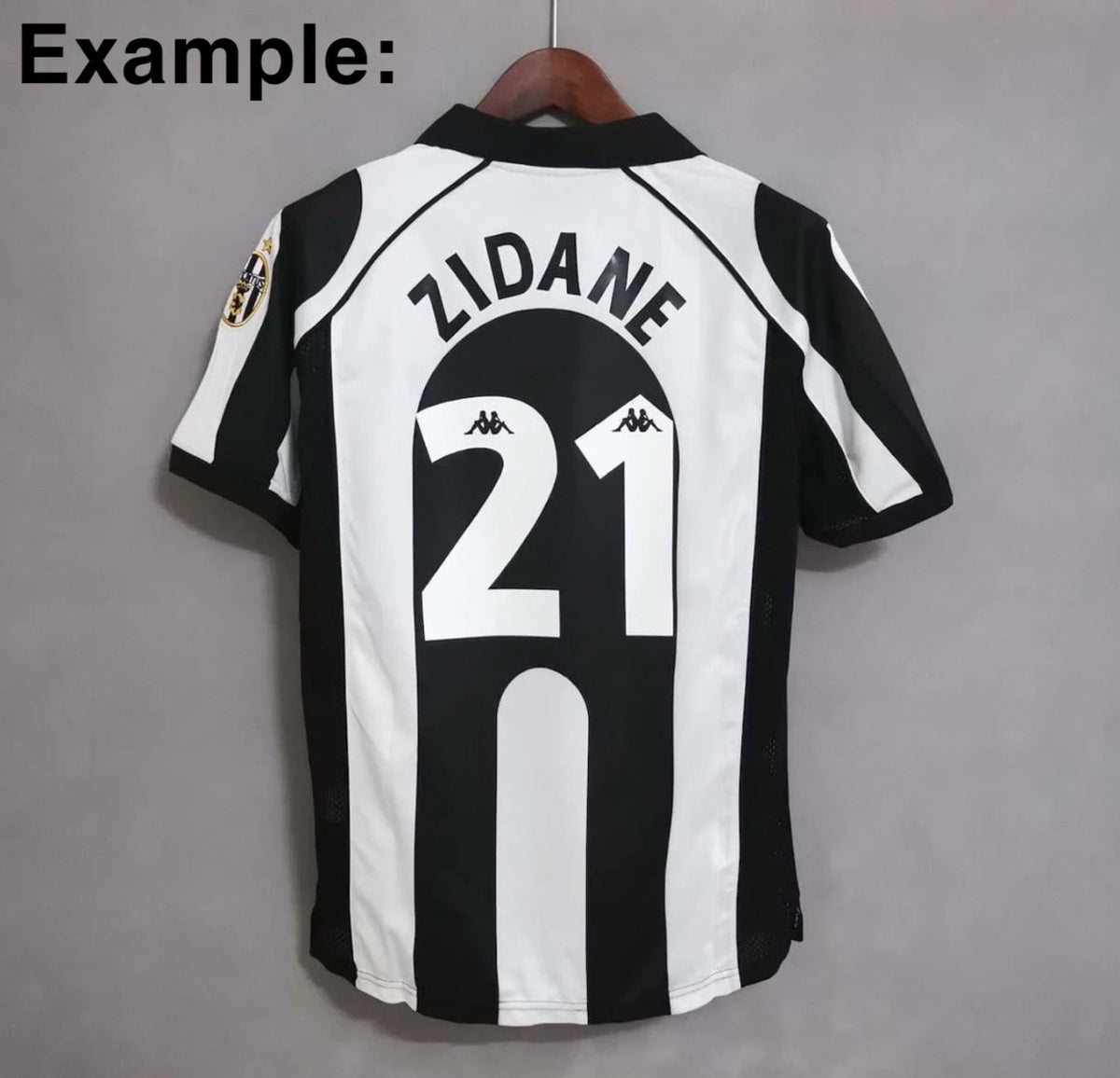 Custom Name and Number
