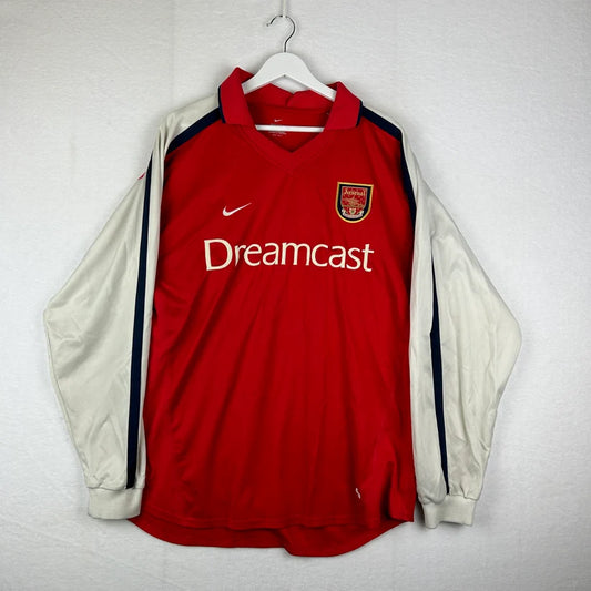 Arsenal 1999/00 Long Sleeve Home Shirt