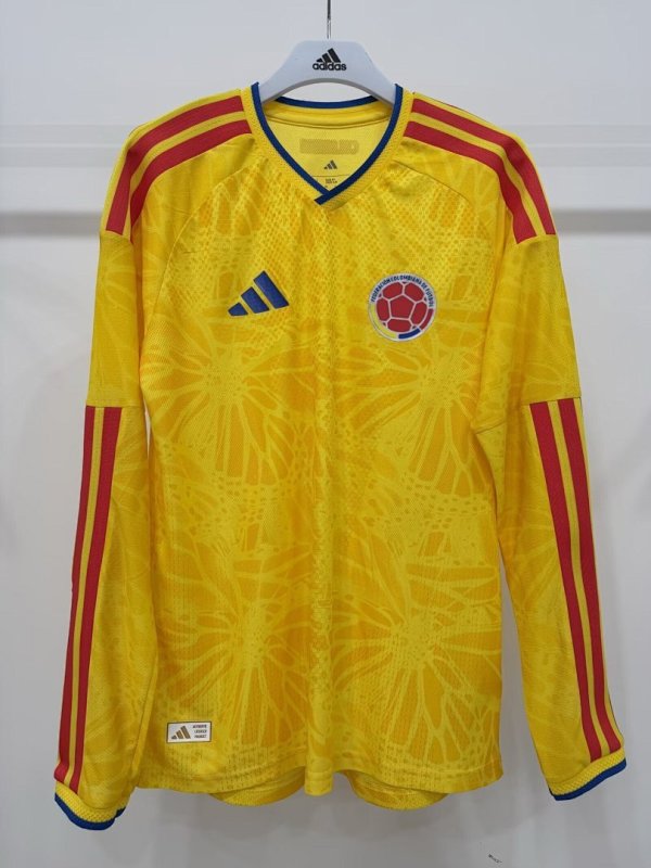 Colombia 2026 Long Sleeve Home Shirt