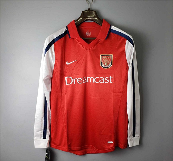 Arsenal 2000/01 Long Sleeve Home Shirt