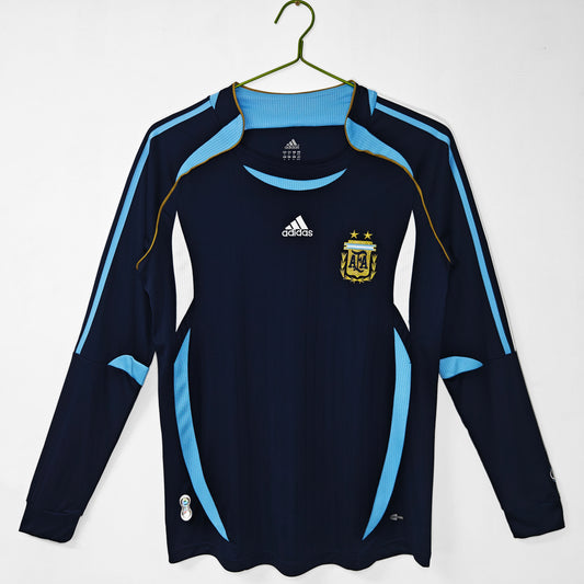 Argentina 2006 Long Sleeve Away Shirt
