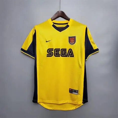 Arsenal 2000/01 Yellow Away Shirt