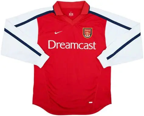 Arsenal 2000/02 Long Sleeve Home Shirt