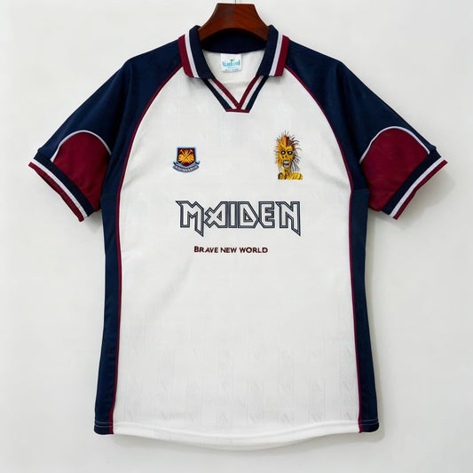 West Ham x Iron Maiden 1999/01 Away Shirt