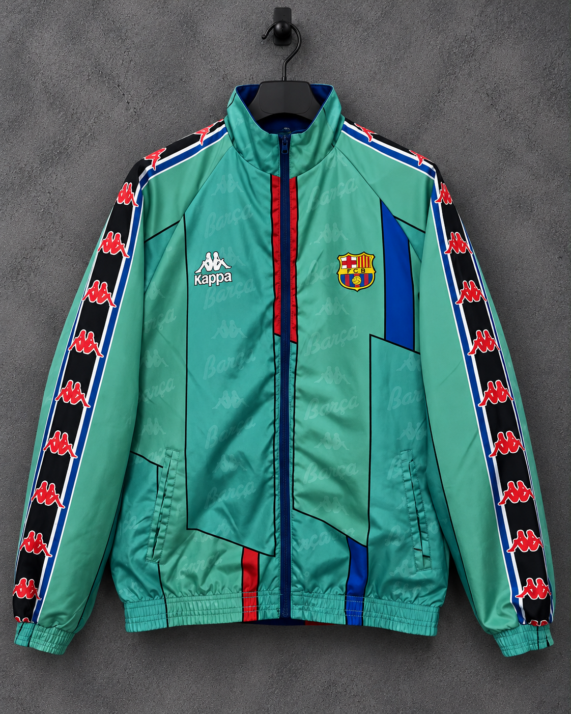 Barcelona Retro Reversible Windbreaker