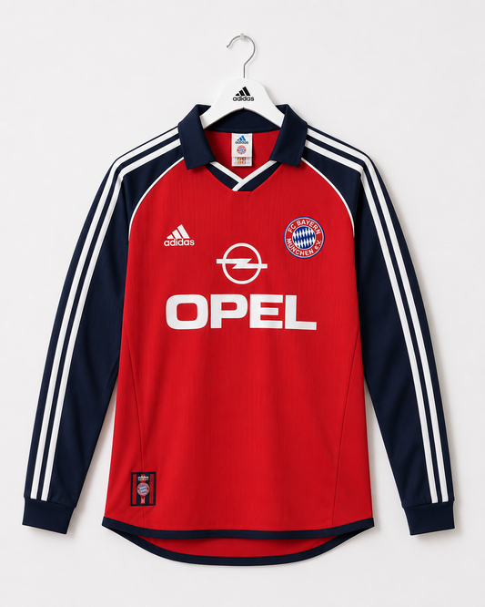 Bayern 1999/00 Long Sleeve Home Shirt