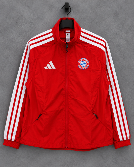 Bayern 2026/27 Windbreaker (Red)