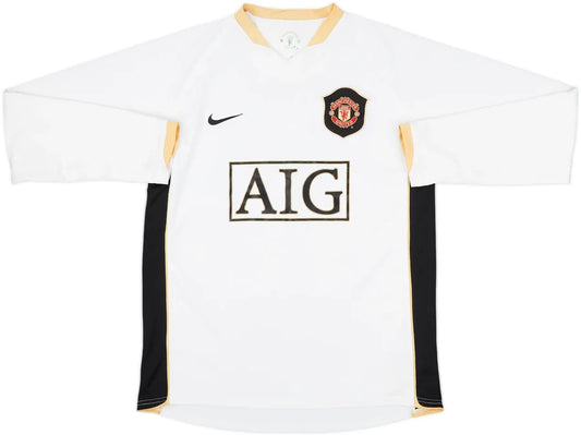 Manchester United 2006/08 Long Sleeve Away Shirt