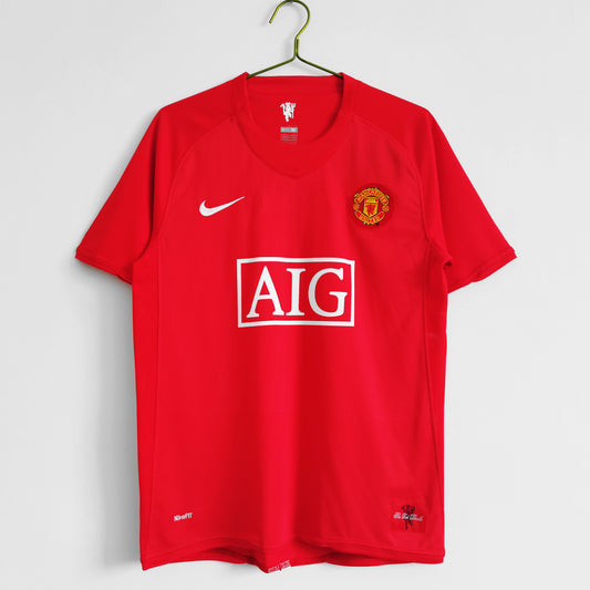Manchester United 2007/08 Home Shirt