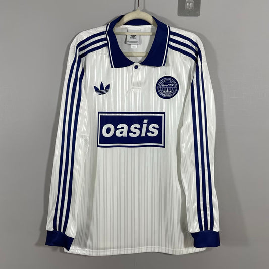 Adidas x Oasis Long Sleeve (White and Blue)