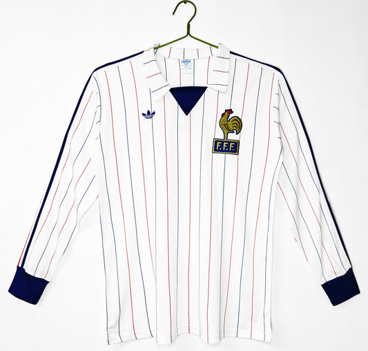 France 1980 Long Sleeve Away Shirt