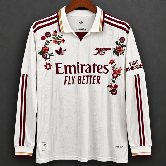 Arsenal 2025/26 Third Long Sleeve Shirt (Floral Embroidery)