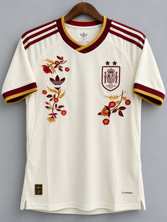 Spain 2026 Away Shirt (Floral Embroidery)