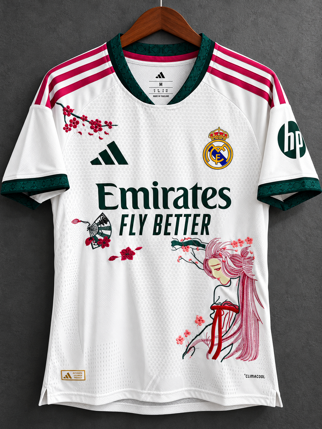 Real Madrid 2026/27 Home Shirt (Floral Embroidery)