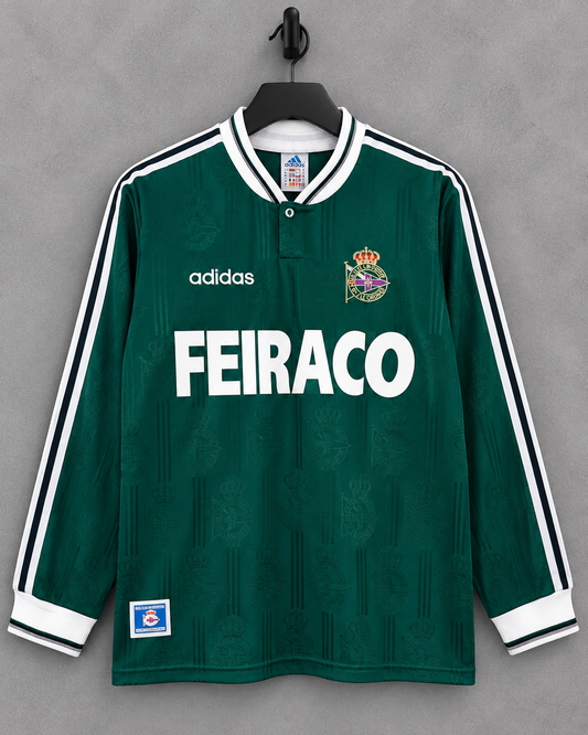 Deportivo La Coruña Long Sleeve 1999/00 Away Shirt