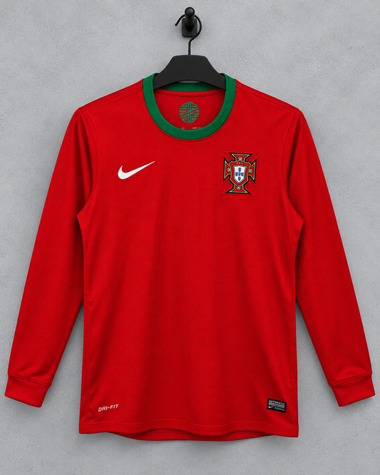 Portugal 2012 Long Sleeve Home Shirt