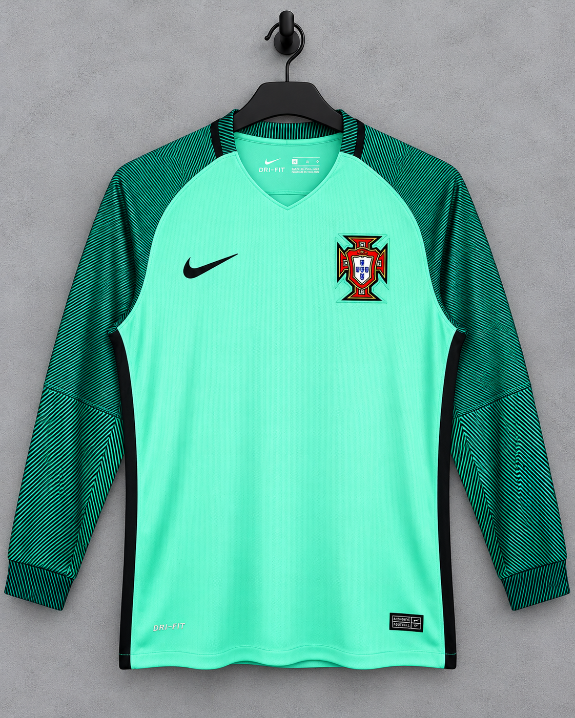 Portugal 2016 Long Sleeve Away Shirt
