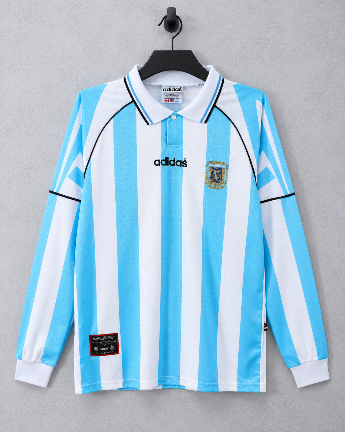 Argentina 1996 Long Sleeve Home Shirt