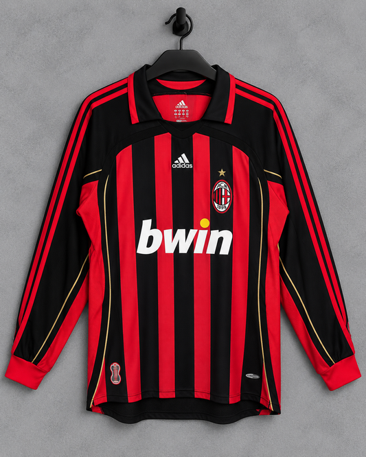 AC Milan 2006/07 Long Sleeve Home Shirt