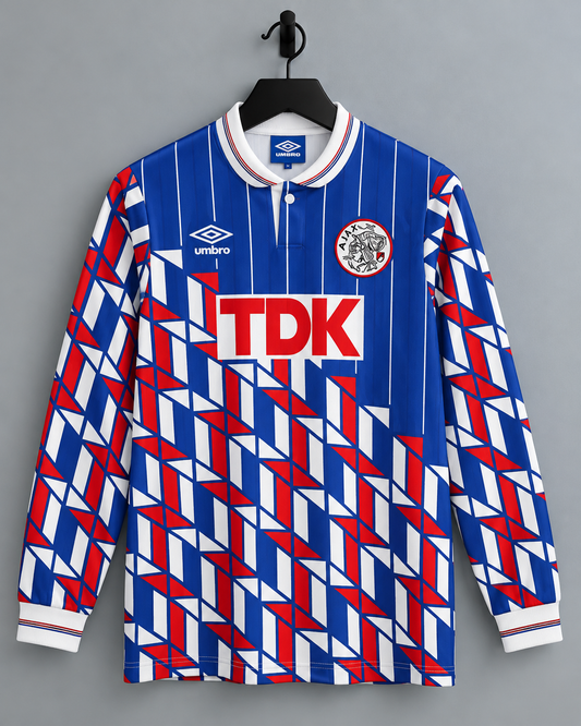 Ajax 1989/90 Long Sleeve Away Shirt