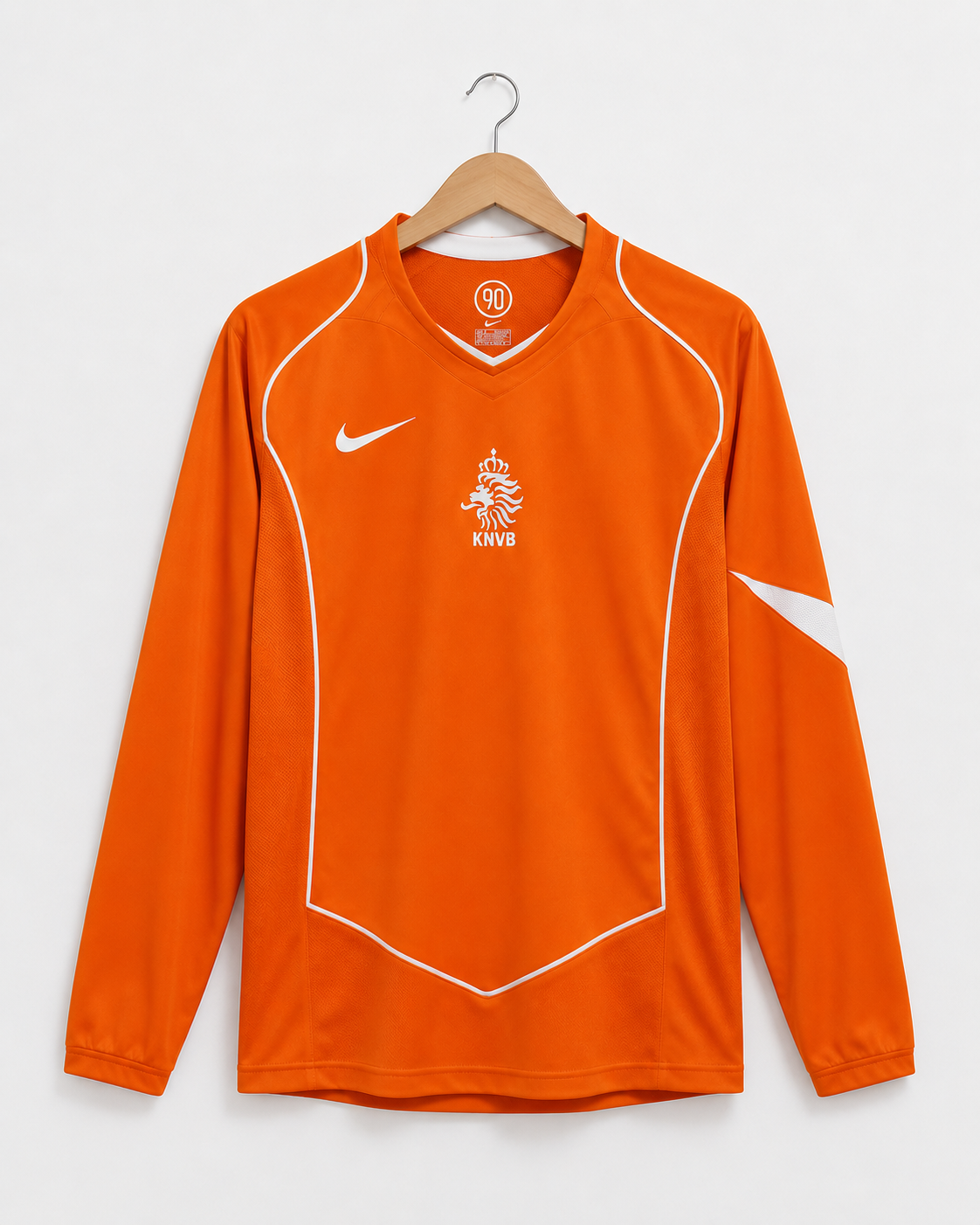 Netherlands 2004 Long Sleeve Home Shirt